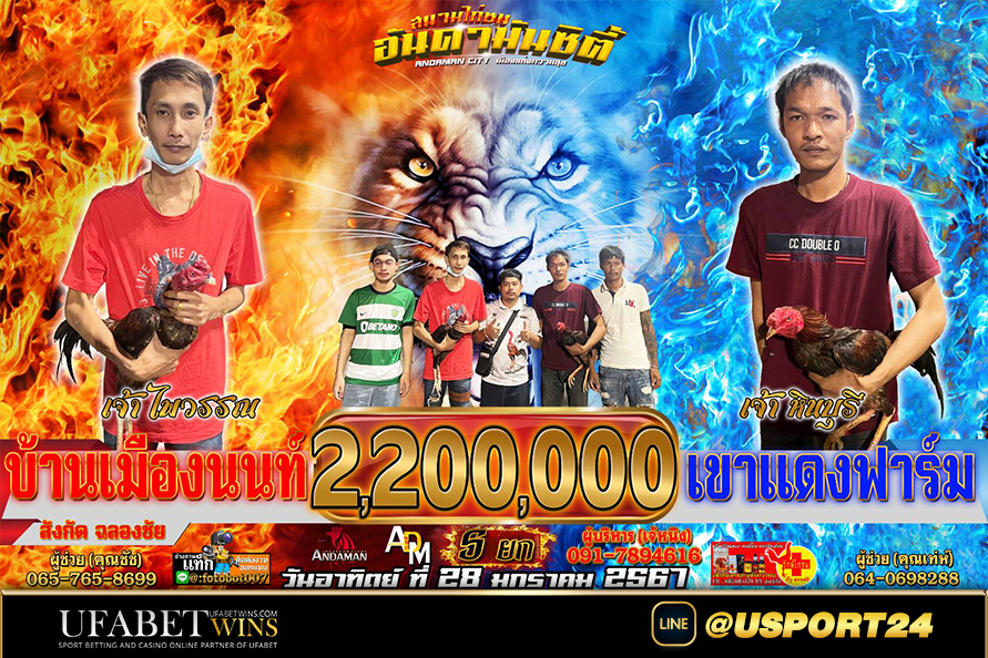 สนามอันดามันซิตี้ วันอาทิตย์ที่28มกราคม2567